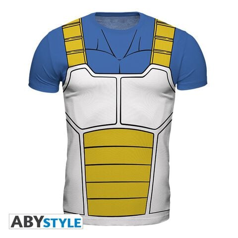 T-shirt Homme - Dragon Ball Z - Vegeta - Taille L
